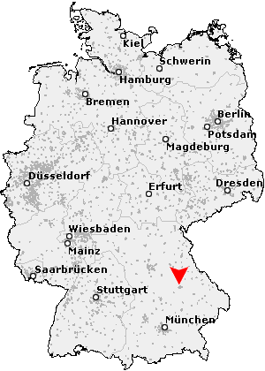 Karte von Lappersdorf