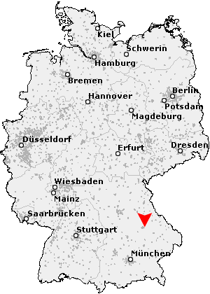 Karte von Tegernheim