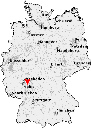 Karte von Darmstadt