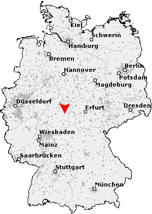 Karte von Ludwigsau