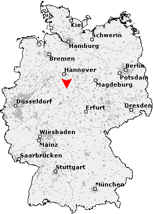Postleitzahl Einbeck - Niedersachsen (PLZ Deutschland)