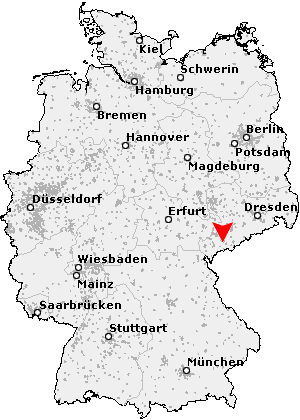 Karte von Bockau