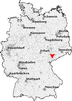 Karte von Stützengrün